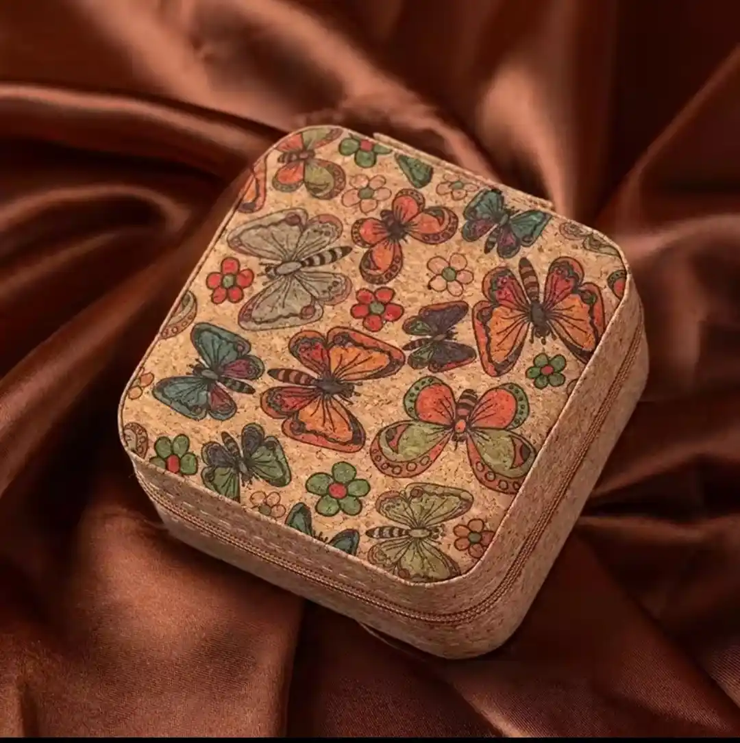 Vintage Travel Jewelry Box - Image 4