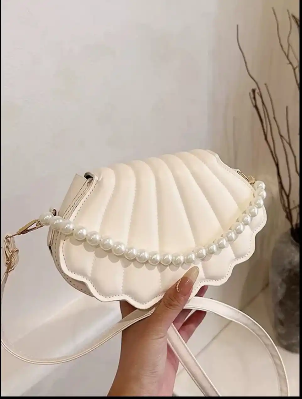 Pearl Shell Crossbody Bag for Women & Girls - Image 2