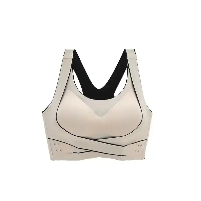 Women's Seamless Front Closure Sports Bra - Image 4